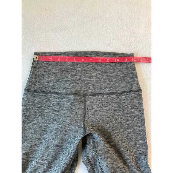 Lululemon Align High-Rise Pant 25" Heathered Core Medium Grey size 6 - Picture 5 of 8